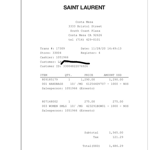 Saint Laurent Lou Bag - Picture 15 of 16